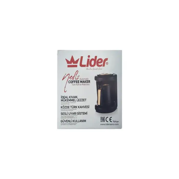 Lider Premium Tekli Türk Kahve Makinesi