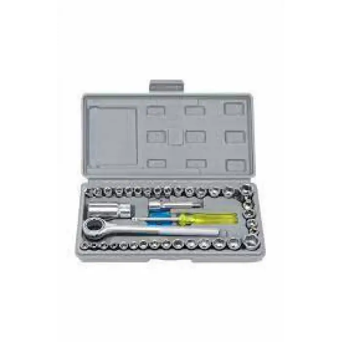 Man Ref-103025 ( 40pcs ) ( 1/4 & 3/8 ) Lokma Takımı ( Plastik Kutulu ) Metrıc Sıze Combınatıon Set*20