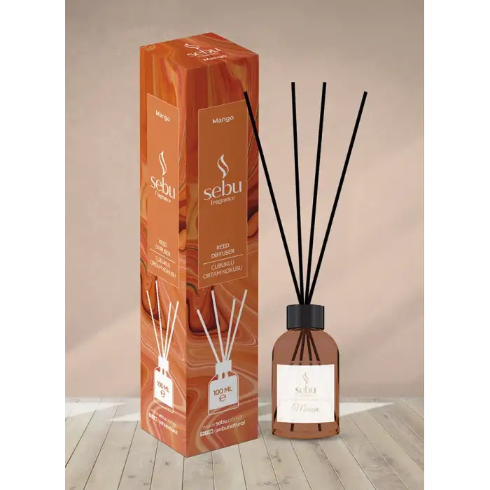 Mango Ortam Kokusu Bambu Çubuklu Sebu 100 Ml