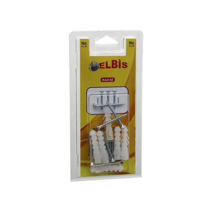 Medalyan Dl-32 ( 3.5x35 ) Dübelli Vida ( Dubel=no-6 ) ( 13pcs )*12x10