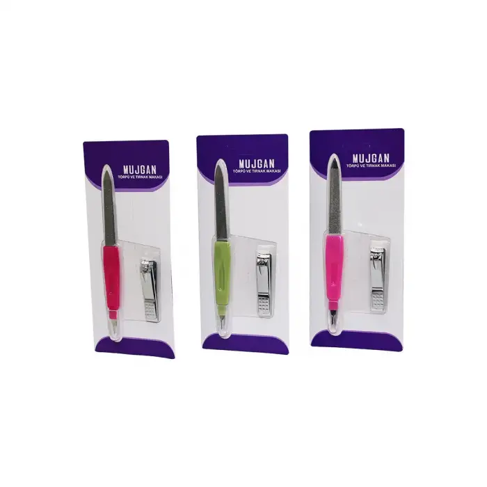 Mujgan Mjgn-28 ( 2pcs ) Törpü & Tırnak Makası Seti*24x25