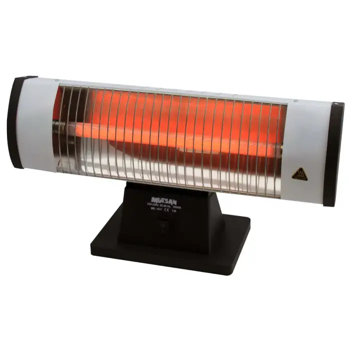 Mupa Ms 1011 1500 W Kalın Camlı Elektrikli Isıtıcı