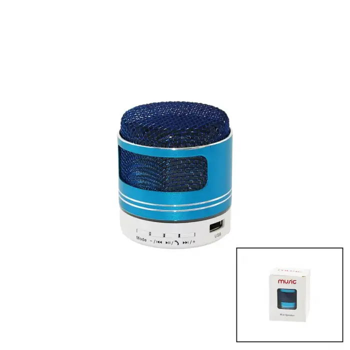 Music Hasuba Hs-84 ( Mikrofon Kafa Modeli ) Bluetooth Wireless (mini) Hoparlör Speaker (usb Şarjlı) (3w)*100