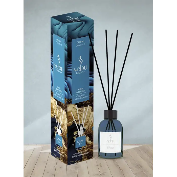 Okyanus Ortam Kokusu Bambu Çubuklu Sebu 100 Ml