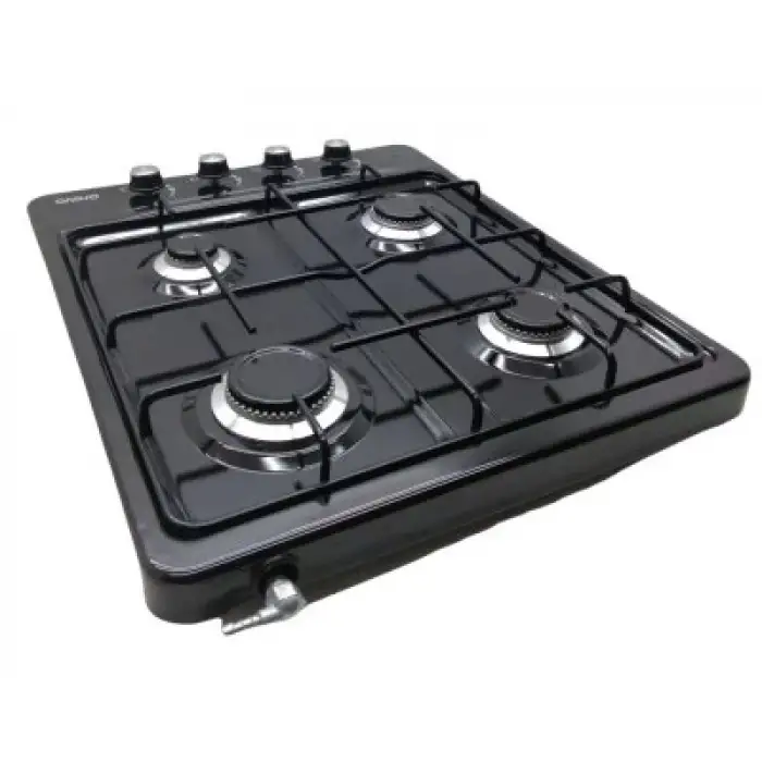 Orevo Or-204 ( 4lü ) ( Lpg & Siyah ) Emaye Set Üstü Ocak*1