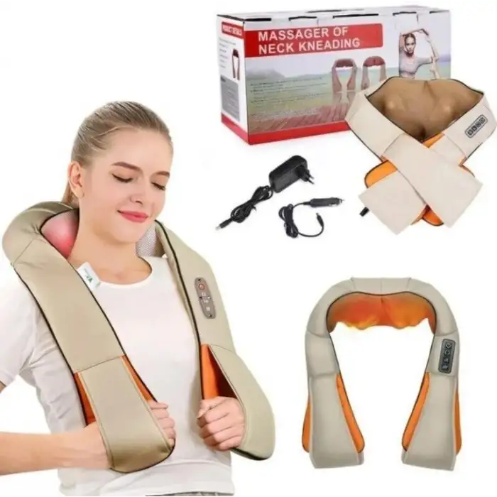 Ovmalı Ve Isıtmalı Boyun Masaj Aleti