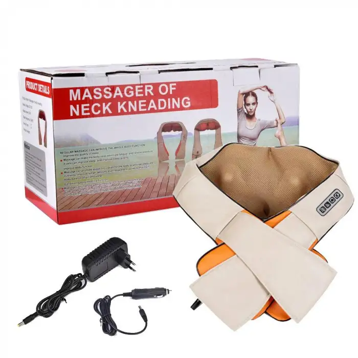 Ovmalı Ve Isıtmalı Boyun Masaj Aleti