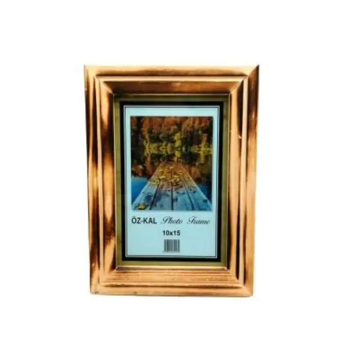 Öz-kal 10x15 Ahşap Resim Çerçevesi*12=k