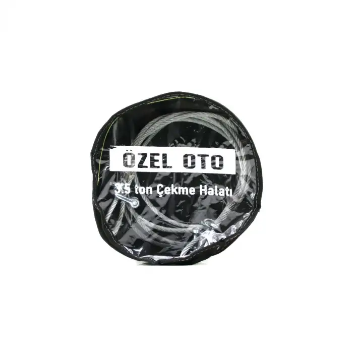 Özel Oto Çelik Oto Çekme Halatı ( 3.5 Ton )*50