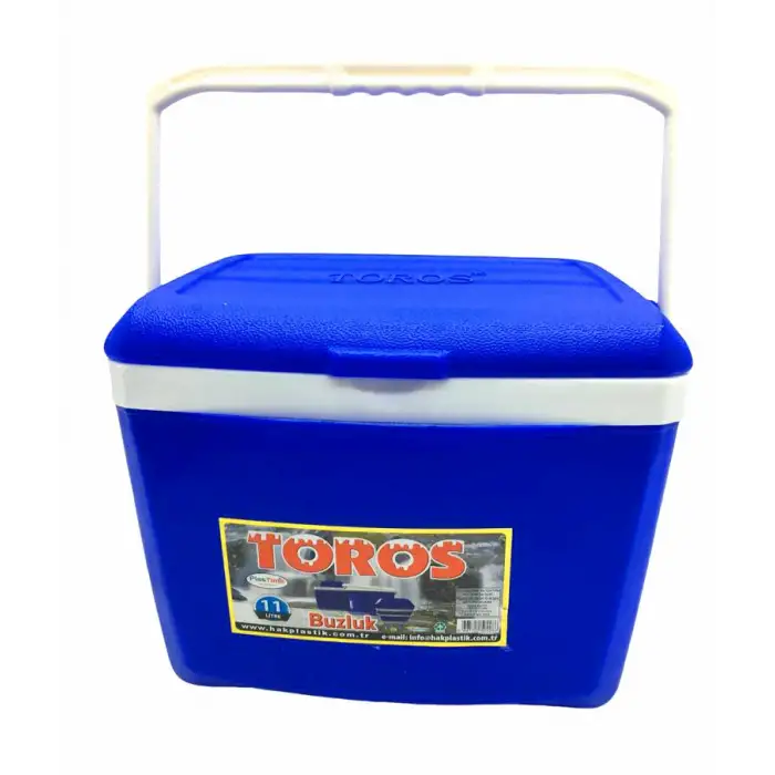 Plas Time Toros ( 11lt ) ( Dikdörtgen ) ( Buzluk ) ( Mavi Plastik ) ( Taşıma Kulplu ) ( Brkt-504286 )*8