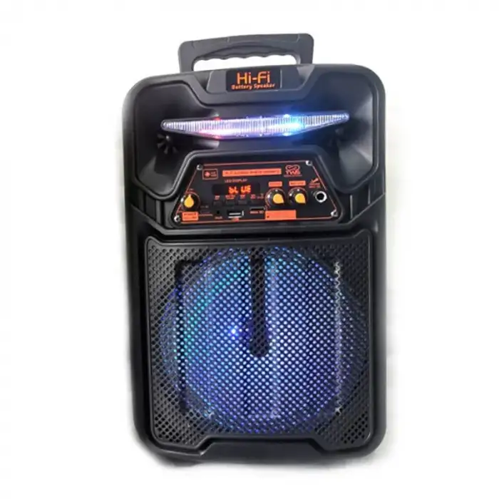 Platoon PL-4680 Bluetooth/Sd/Usb Girişli 8Kumandalı Işıklı Müzik Kutusu