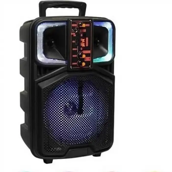 Platoon Usb+SD+Bluetooth Hoparlör Çek Çek 8 İnç RGB Işıklı ( CH-833 )