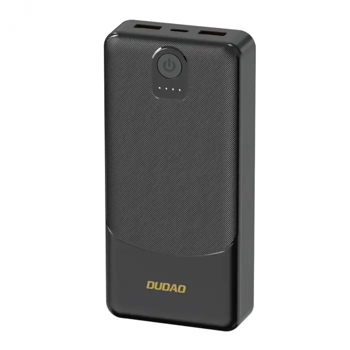 Powerbank Dudao K10pro 2.4a 20000mah 2 X Usb-a - Siyah