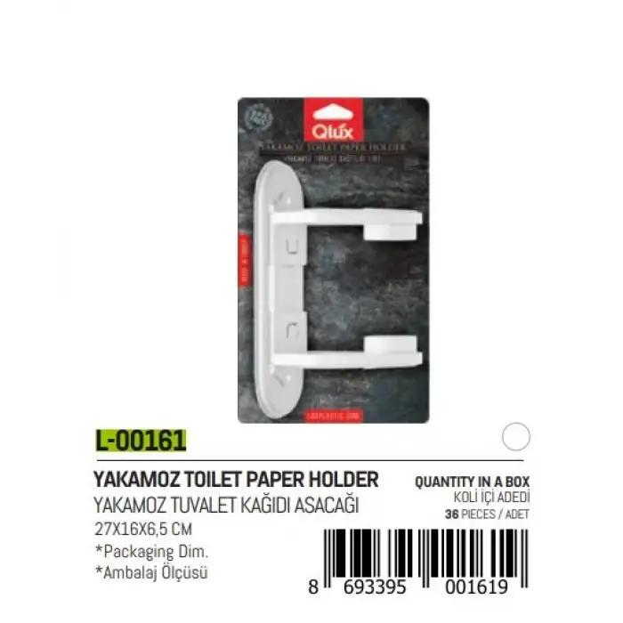 Qlux L-161 Yakamoz Wc Kağıtlık*36