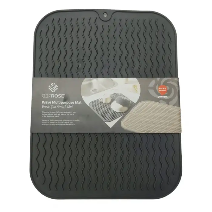 Redrose Gp-143 Wave Çok Amaçlı Mutfak Mat Kaydırmaz 36x28cm.*24