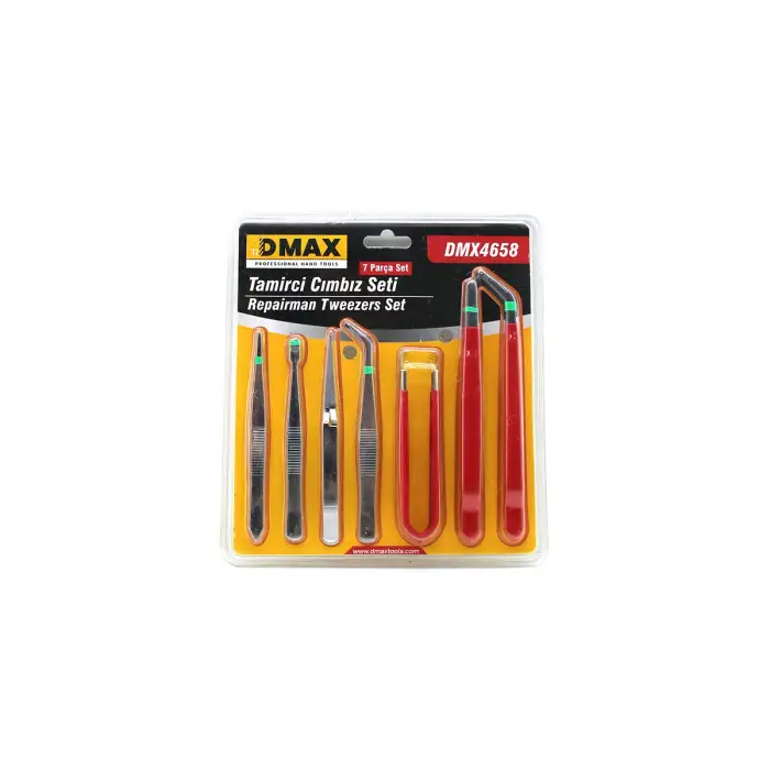 Rl Tools Tweezer Set Rl-tw-7pc Lrd-89-71a ( 7pcs ) Profesyonel ( Teknik ) Cımbız Seti*120