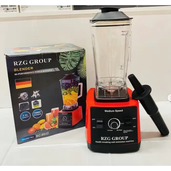 Rzg Group 7000 Wat Blender Buz Parçalayıcı & Baharat Öğütücü