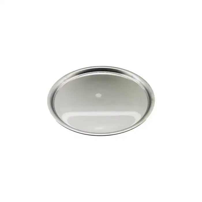 Sada Güneş Çelik ( No-5 ) ( Çap: 35.5cm ) Metal Sini ( Sunum Tepsi )*10=k