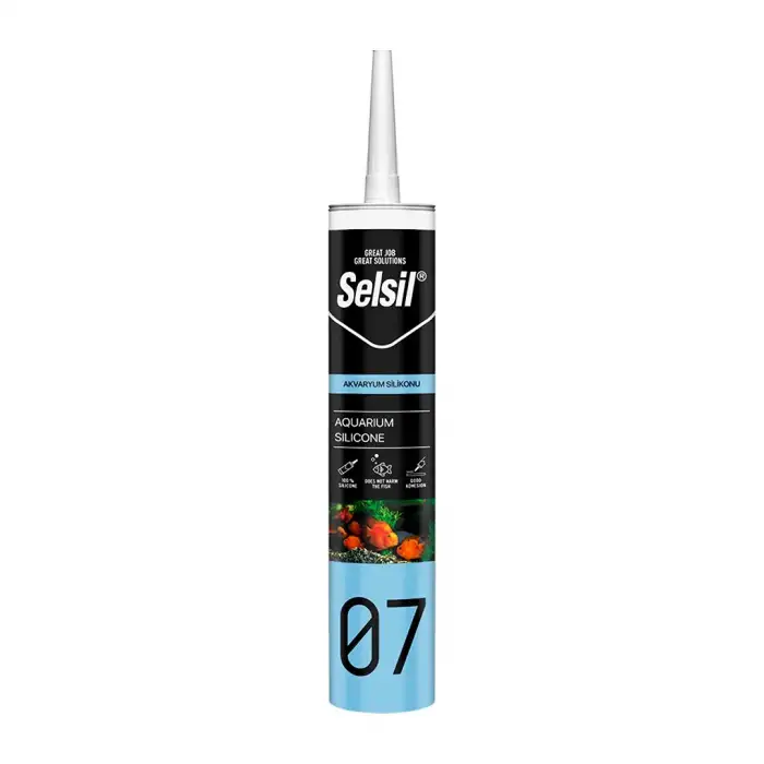 Selsil 07 ( Şeffaf & Akvaryum ) Silikonu 280ml*25=k