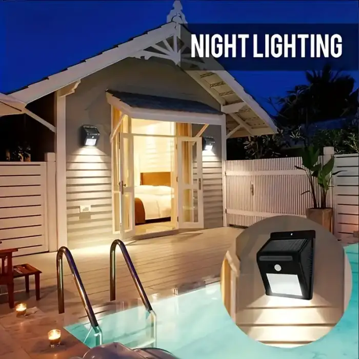 Solar Light Güneş Enerjili 20 Ledli Bahçe Aydınlatma