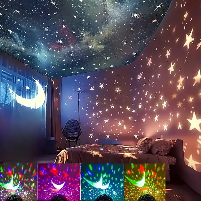 Starmaster Yıldız Yansıtmalı Küre Tip Gece Lambası