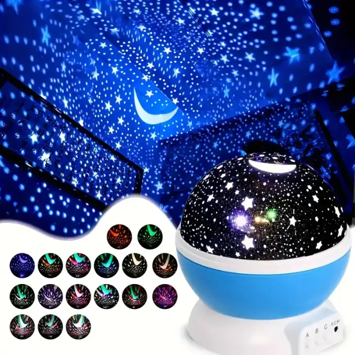 Starmaster Yıldız Yansıtmalı Küre Tip Gece Lambası