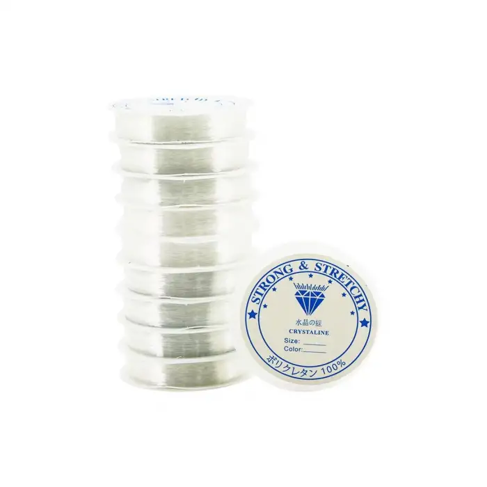 Strong & Stretchy ( Size:0.40 ) ( Şeffaf & Klasik ) Misina İpi*10x100