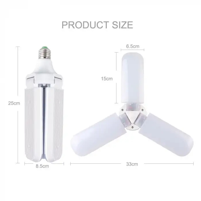 Sunlife Beyaz Işık 3 Pervaneli 45 Watt Tasarruflu