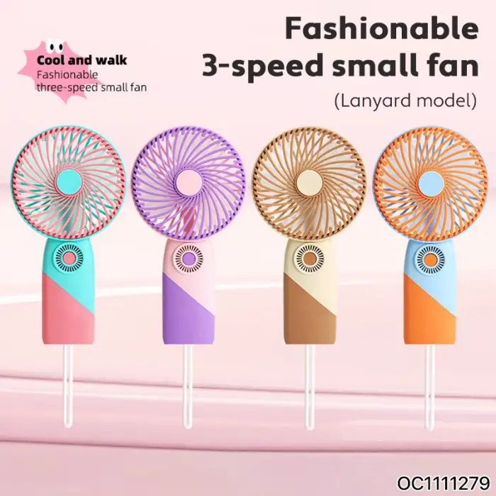 Taşınabilir Mini USB Şarj Edilebilir Fan - Masaüstü El Fanı - El Vantilatörü