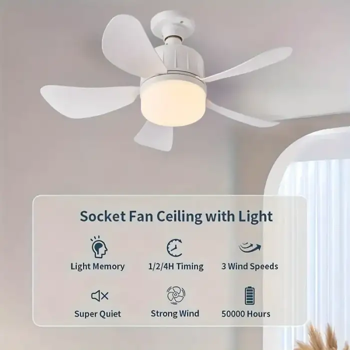 Tavan Vantilatörü Led Aydınlatmalı 3 İn 1 Vantilatör / Led Işık / Sivrisinek Kovar
