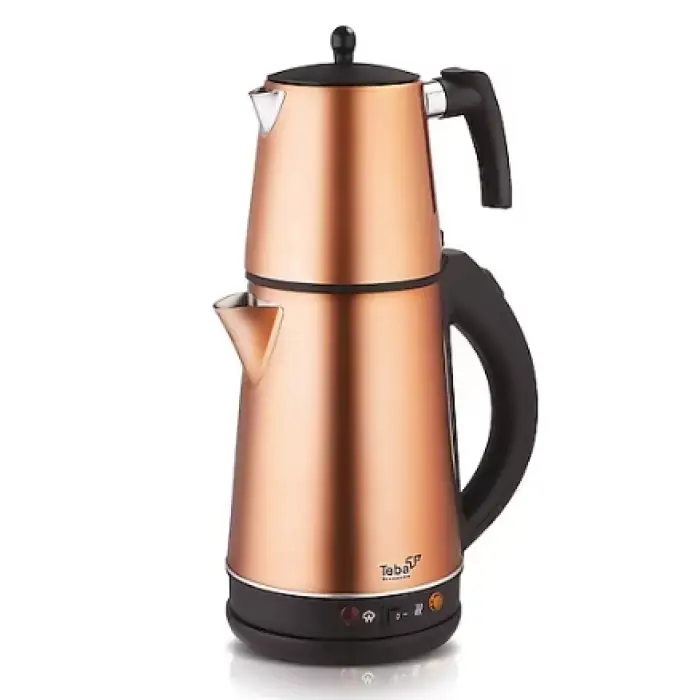 Teba Th-334 Cm 1500 W Çelik 1.8 Lt Elektrikli Çay Makinesi Rose