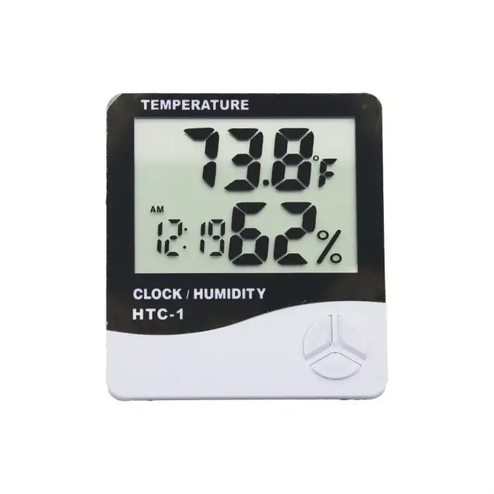 Temperature Operatıon Manual For ( Htc-1 ) Dijital Saat & Sıcaklık & Nem Ölçer*150