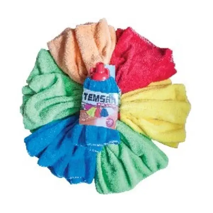 Temsan Tm-076 Mikrofiber Havlu Mop Welsoft Kartelalı*60
