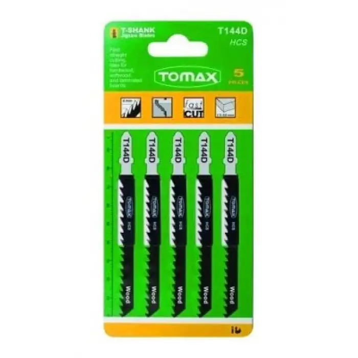 Tomax T144d Ağaç 5pcs Dekobaj Bıçak Wood Dekupaj*10