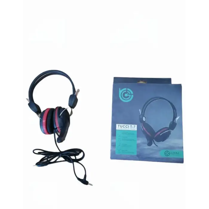 Tuccı T-7 Mikrofonlu Pc Kulaklık*36