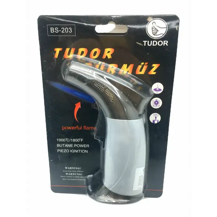 Tudor Bs-203 Pürmüz Torch Nargile Çakmak*100