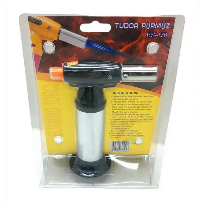 Tudor Bs-470 Pürmüz Torch Nargile Çakmak*100