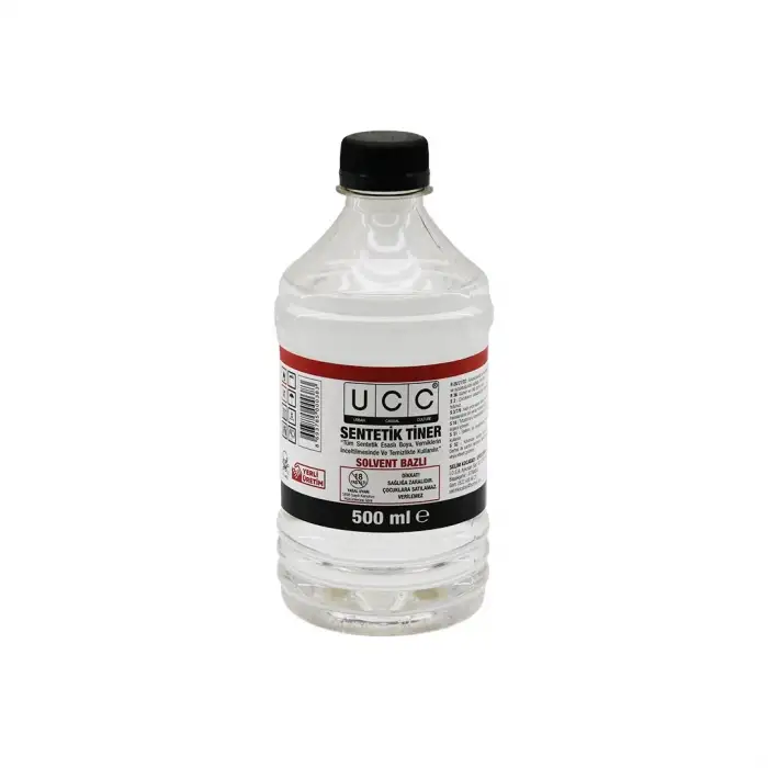 Ucc ( 500ml ) Sentetik Tiner ( Solvent Bazlı )*12=k