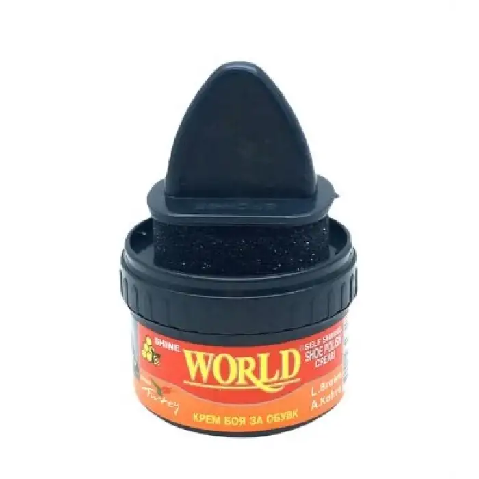 World ( 55ml ) ( Açık Kahve ) Lıght Brown Ayakkabı Boyası*12x16