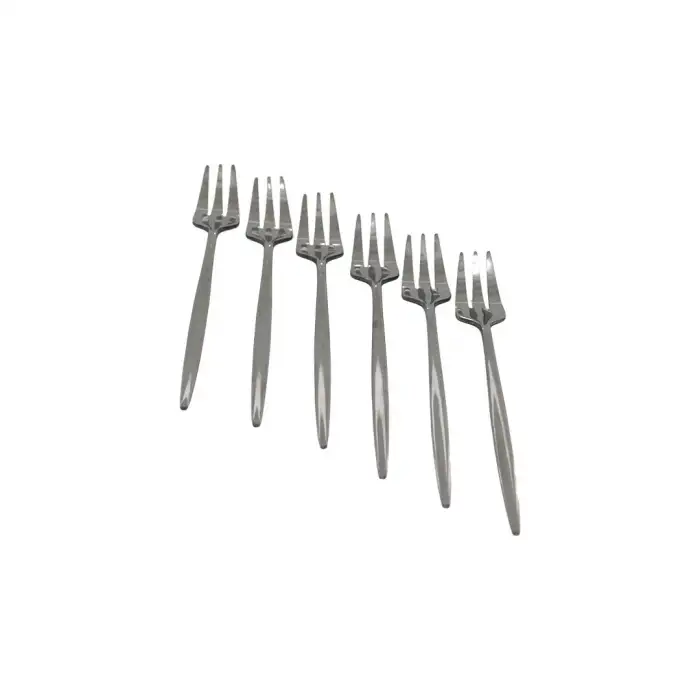 Yakut-9734 ( 6pcs ) Metal ( Tatlı Çatal )*100
