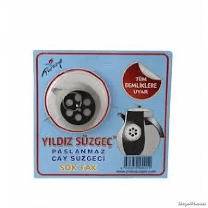 Yıldız Sök Tak Çay Süzgeç*50x20