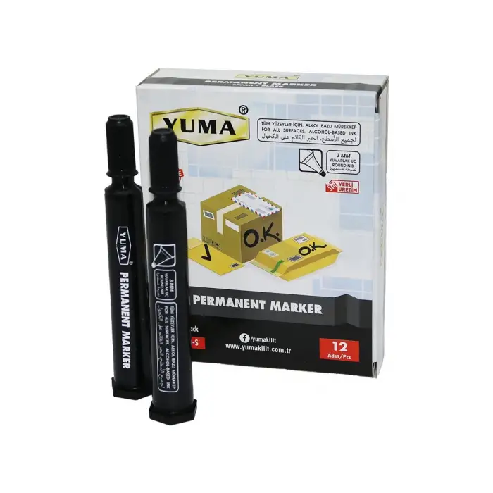 Yuma Ym-790s ( Siyah ) Koli Kalemi*12x96