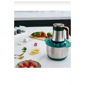 5 Litre 5 Bıçaklı Blender Kıyma Dograyıcı Robot Rondo