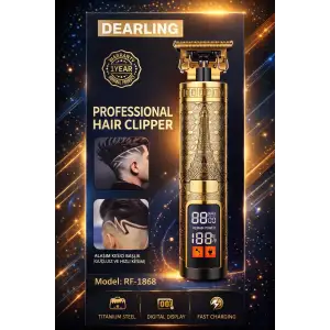 Dearling Profesyonel Saç Sakal Tıraş Makinesi RF-1868