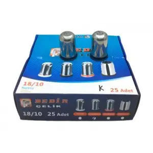 Bedir Çelik Kara Biberlik *25x6