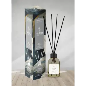 Beyaz Gül Ortam Kokusu Bambu Çubuklu Sebu 100 Ml
