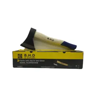 B.h.d Tools Bhd-00406 ( 600gr ) ( Ahşap Saplı ) Balta *6x4
