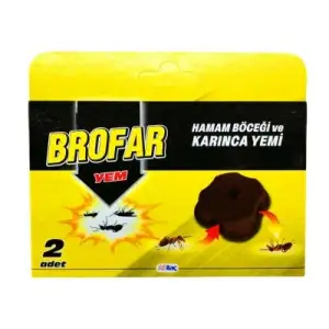 Brofar ( 2pcs ) Hamam Böceği Ve Karınca Yemi*12x4