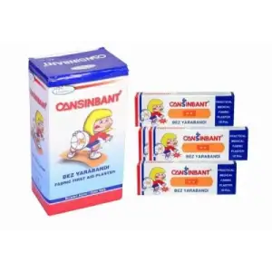 Cansın ( 10pcs ) Bez Yara Bantı *30x40