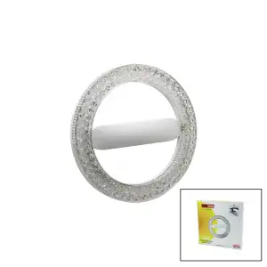 Egonex NİSALUCE EAMP-059/1 ( MİKA KRİSTAL ) ( SİMİT MODEL ) LED AMPUL ( 36W ) ( E27 ) ( 3 RENK=6500K ) ( 2700 LUMEN )*32